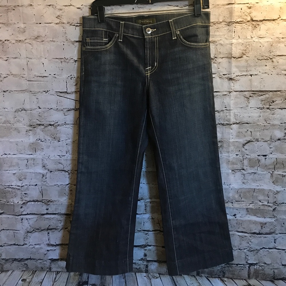 David Kahn Dark Cropped Jean #4779 NWOT